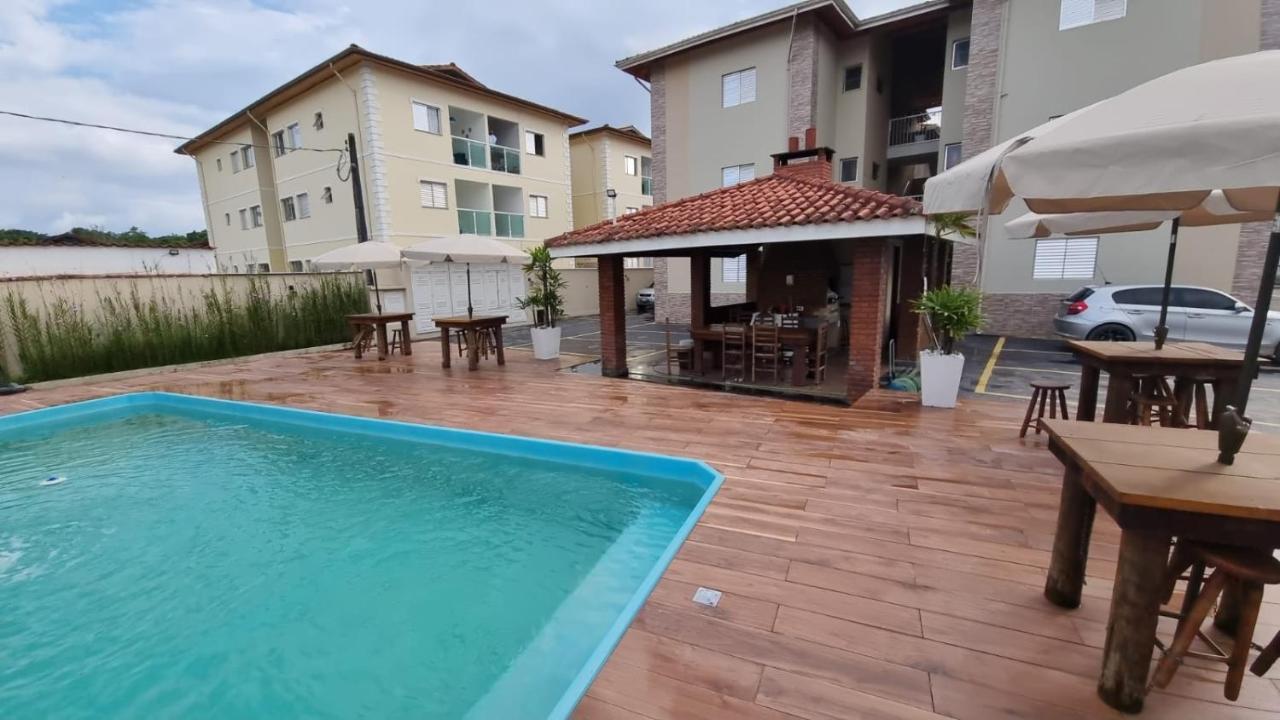 Apartamento aconchegante com piscina e TV a cabo. Ubatuba Exterior foto